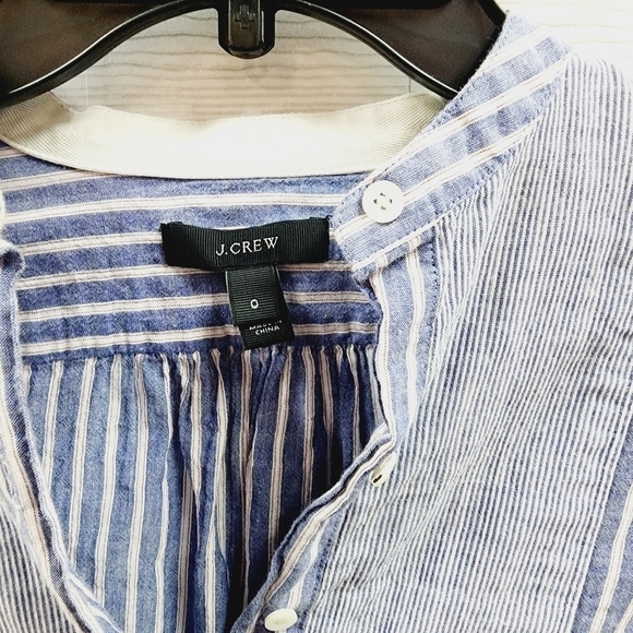 J. Crew Striped Blouse - Picture 4 of 9